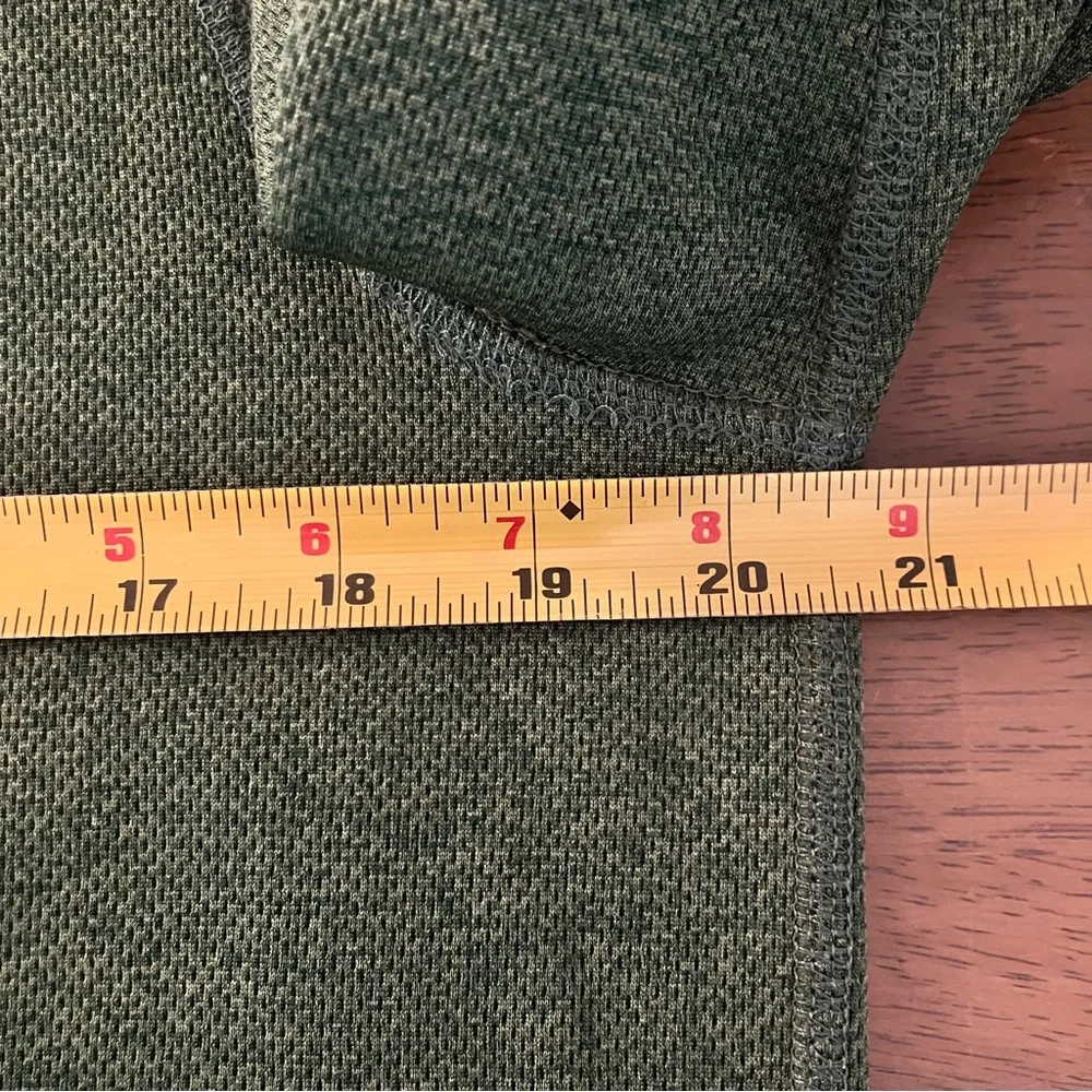 Chubbies Henley Sweatshirt Mens Small‎ Green Pullover Long Sleeve Fleece Preppy